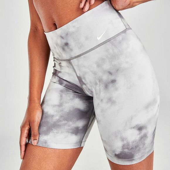 Nike Icon Clash Tie-Dye Biker Shorts - Picture 1 of 8
